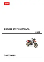 APRILIA DORSODURO 2007 Service Station Manual preview