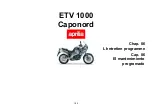 Предварительный просмотр 193 страницы APRILIA ETV 1000 Caponord Manual