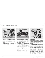 Предварительный просмотр 9 страницы APRILIA ETV mille Caponord Use And Maintenance Book