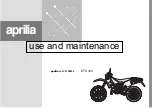 Preview for 1 page of APRILIA ETX 125 Manual