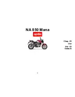 Предварительный просмотр 53 страницы APRILIA NA 850 Mana ABS Manual