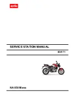 APRILIA NA Mana 850 Service Station Manual preview