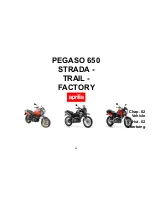 Предварительный просмотр 25 страницы APRILIA PEGASO 650 FACTORY Manual