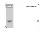 Preview for 1 page of APRILIA RST MILLE FUTURA - PART 1 2000 Manual