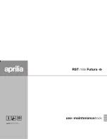 APRILIA RST mille FUTURA Manual preview