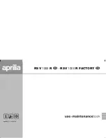 APRILIA RSV 1000 R FACTORY Manual предпросмотр