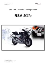 APRILIA RSV Mille 1000 1999 Technical Training Course предпросмотр