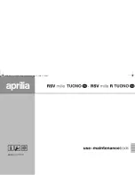 APRILIA RSV MILLE - 2002 Manual preview