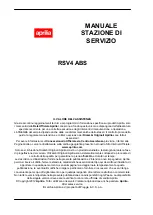 Preview for 2 page of APRILIA RSV4 ABS 2009 Manual