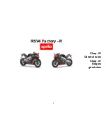 Предварительный просмотр 9 страницы APRILIA RSV4 BROCHURE 2009 Manual