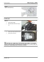 Предварительный просмотр 154 страницы APRILIA RSV4 Factory a-PRC 2009 Service Station Manual