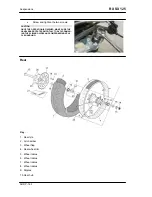 Предварительный просмотр 162 страницы APRILIA RX 125 Service Station Manual