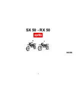 Preview for 5 page of APRILIA RX 50 Manual