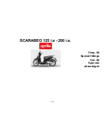 Предварительный просмотр 143 страницы APRILIA scarabeo 125 i.e. Manual