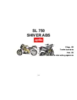 Предварительный просмотр 157 страницы APRILIA SHIVER 750 ABS Manual