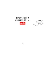 Предварительный просмотр 9 страницы APRILIA SPORTCITY CUBE 250 I.E Manual