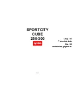 Предварительный просмотр 133 страницы APRILIA SPORTCITY CUBE 250 Manual