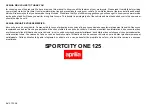 APRILIA SPORTCITY ONE 125 2008 Use And Maintenance Booklet preview