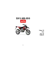 Предварительный просмотр 43 страницы APRILIA SXV 4.5 User Manual