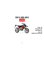 Предварительный просмотр 131 страницы APRILIA SXV 4.5 User Manual