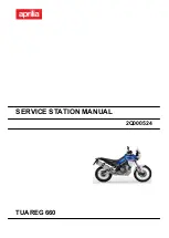 Предварительный просмотр 1 страницы APRILIA TUAREG 660 Service Station Manual