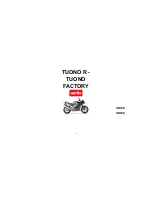 Preview for 5 page of APRILIA TUONO FACTORY 2007 Manual