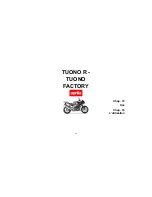 Preview for 85 page of APRILIA TUONO FACTORY 2007 Manual