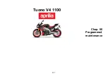 Предварительный просмотр 207 страницы APRILIA Tuono V4 1100 2021 Manual