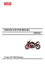 Предварительный просмотр 1 страницы APRILIA Tuono V4 1100 Factory 2021 Manual