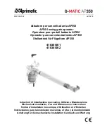 Предварительный просмотр 1 страницы Aprimatic 41035/001 Use And Maintenance Instructions