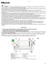 Предварительный просмотр 10 страницы Aprimatic 41626/001 Electrical Installation, Use And Maintenance Instructions