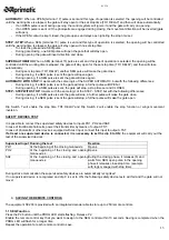 Предварительный просмотр 13 страницы Aprimatic 41626/001 Electrical Installation, Use And Maintenance Instructions