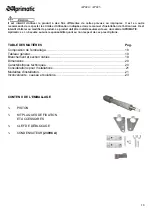 Предварительный просмотр 18 страницы Aprimatic AP423 Mechanical Installation, Use And Maintenance Instructions