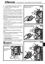 Preview for 55 page of Aprimatic APRIBOX 600 Installation, Use And Maintenance Instructions