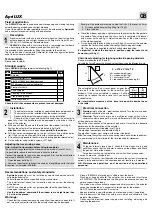 Предварительный просмотр 3 страницы Aprimatic ApriLUX Fitting Instructions Manual