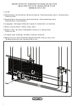 Preview for 8 page of Aprimatic AT 250T Instructions And Recommendations For The Installer