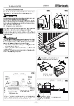 Preview for 18 page of Aprimatic AT 80/E Mechanical Installation, Use And Maintenance Instructions