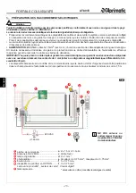 Preview for 28 page of Aprimatic AT 80/E Mechanical Installation, Use And Maintenance Instructions