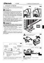 Preview for 29 page of Aprimatic AT 80/E Mechanical Installation, Use And Maintenance Instructions