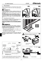 Preview for 40 page of Aprimatic AT 80/E Mechanical Installation, Use And Maintenance Instructions