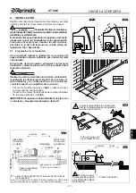 Preview for 51 page of Aprimatic AT 80/E Mechanical Installation, Use And Maintenance Instructions