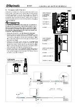 Предварительный просмотр 7 страницы Aprimatic AT 92 T Mechanical Installation, Use And Maintenance Instructions