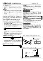 Preview for 15 page of Aprimatic AT86M Mechanical Installation, Use And Maintenance Instructions