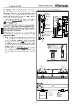 Preview for 16 page of Aprimatic AT86M Mechanical Installation, Use And Maintenance Instructions