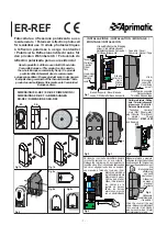 Aprimatic ER-REF Technical Instructions предпросмотр