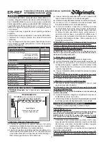 Preview for 3 page of Aprimatic ER-REF Technical Instructions