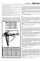 Предварительный просмотр 2 страницы Aprimatic FORTY 5500 Electrical Installation, Use And Maintenance Instructions