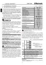 Preview for 4 page of Aprimatic FORTY 5500 Electrical Installation, Use And Maintenance Instructions