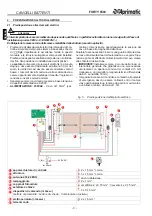 Preview for 6 page of Aprimatic FORTY 5500 Electrical Installation, Use And Maintenance Instructions