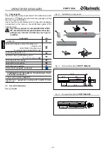 Preview for 14 page of Aprimatic FORTY 5500 Electrical Installation, Use And Maintenance Instructions